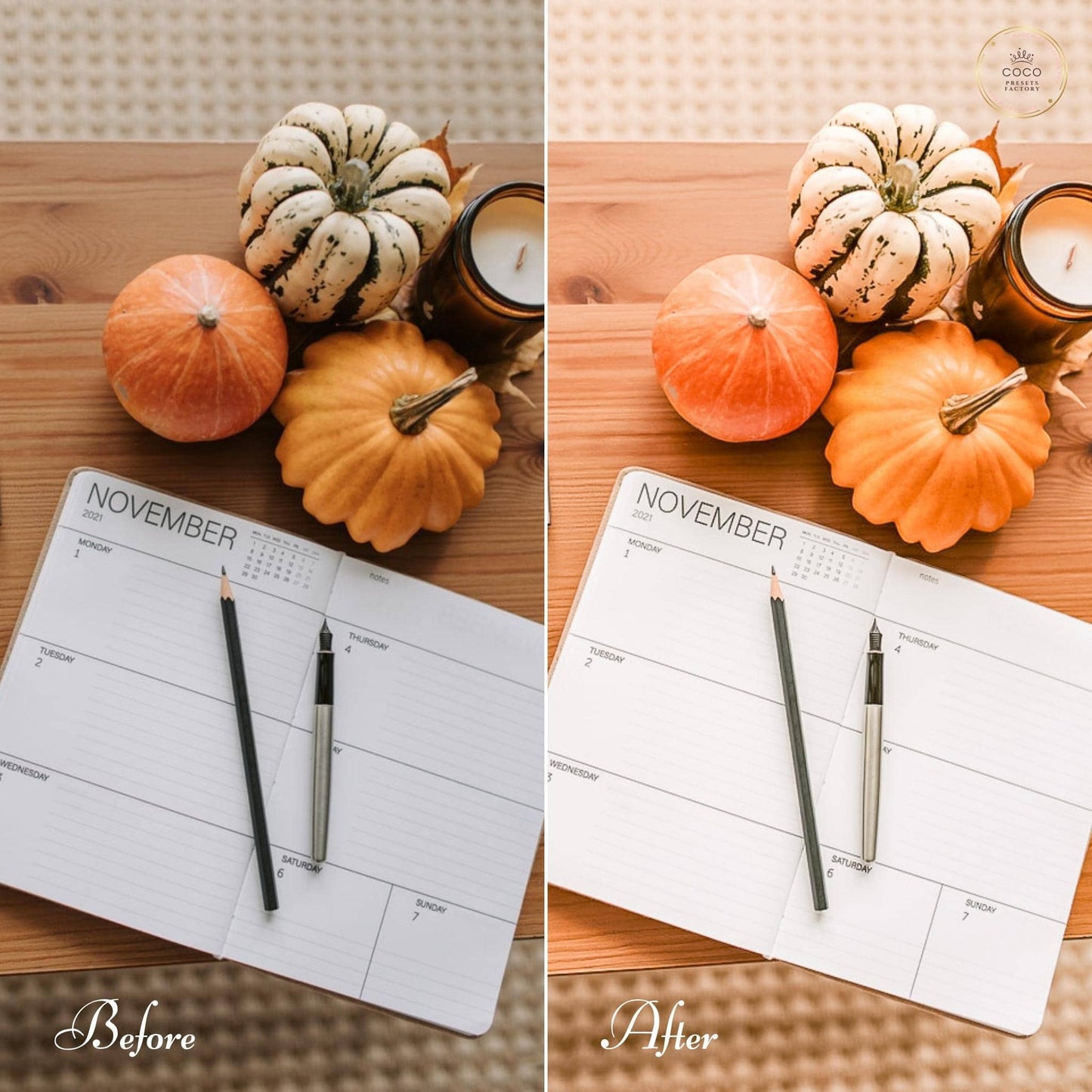 Autumn Chic Lightroom Mobile Presets