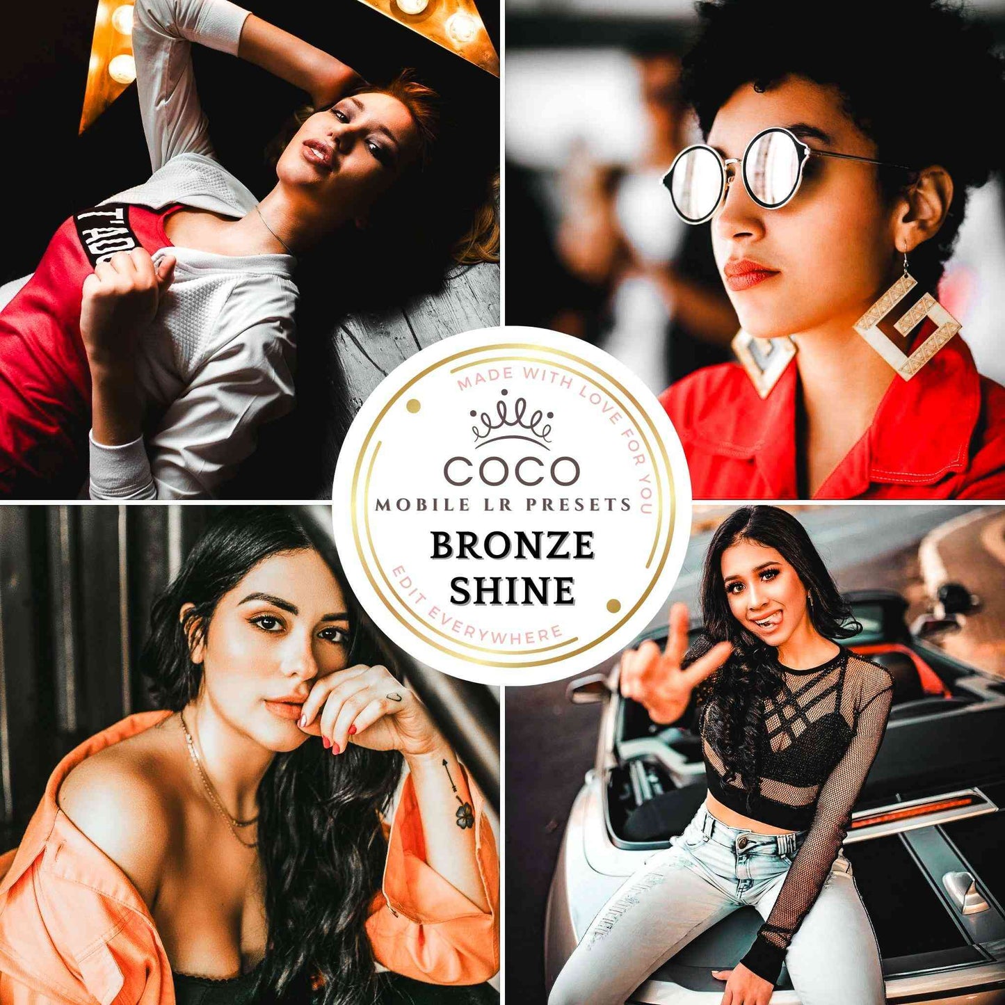 Bronze Shine Lightroom Mobile Presets