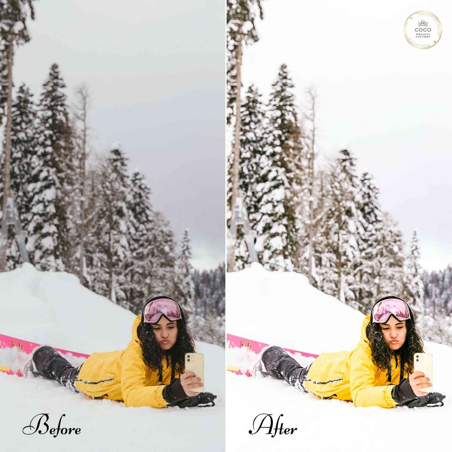 Snow Trip Lightroom Mobile Presets